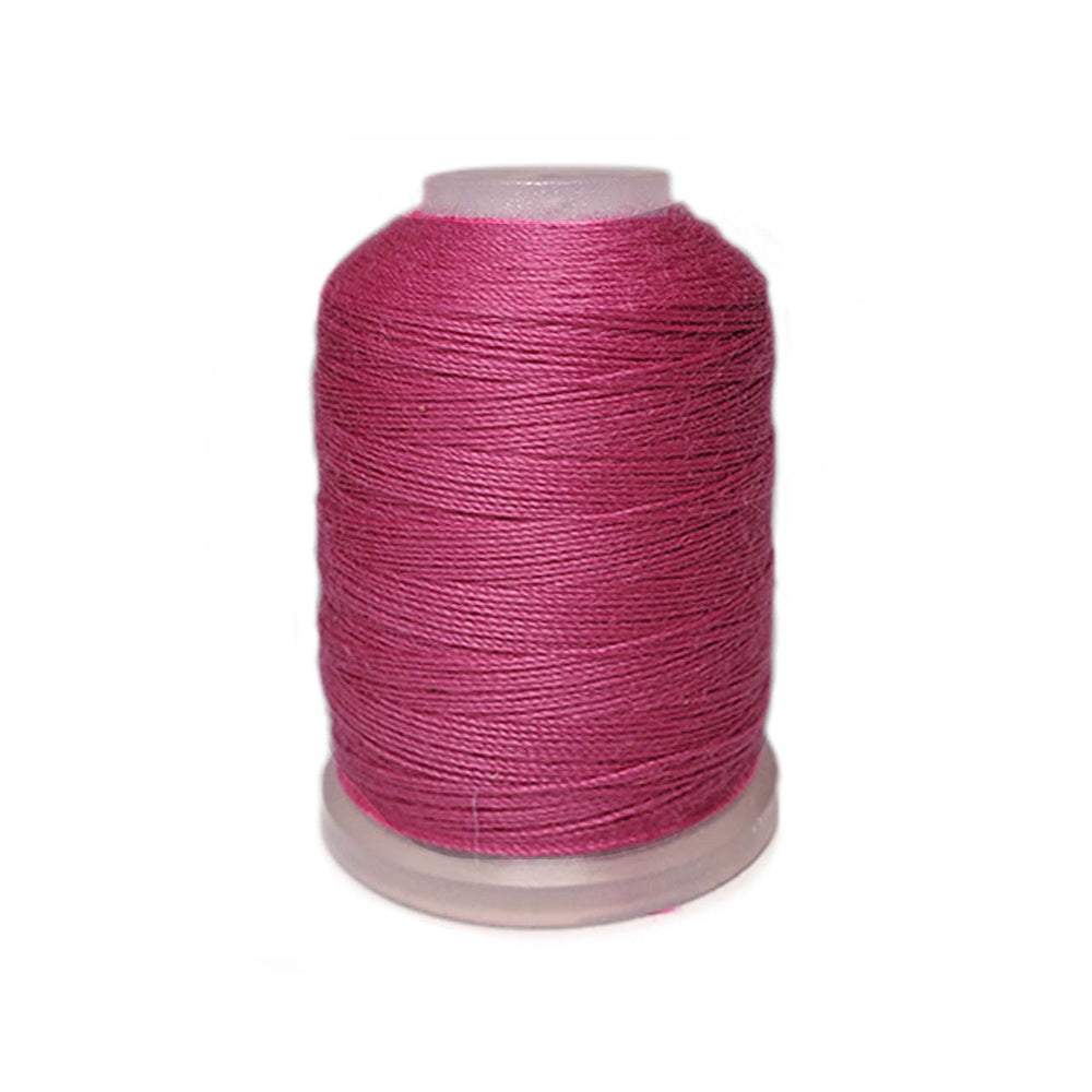 Mandala Crafts Hot Pink Heavy Duty Thread - #69 T70 210D/3 1500 yds Polyester Thread for Sewing Machine Outdoor Marine Jeans Leather Thread Drapery