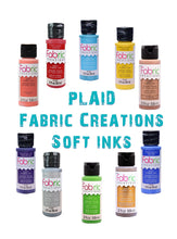 Load image into Gallery viewer, Plaid Fabric Creations Soft Fabric Inks
