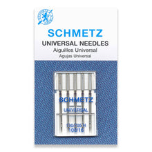 Load image into Gallery viewer, Schmetz sewing machine needles 100/16 universal 5 pack
