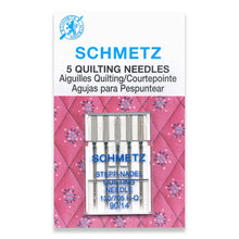 Load image into Gallery viewer, Schmetz sewing machine needles 90/14 quilting 5 pack
