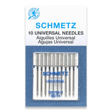Load image into Gallery viewer, Schmetz sewing machine needles 90/14 universal 10 pack
