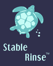 Load image into Gallery viewer, Stable Rinse sewing embroidery stabilizer turtle logo
