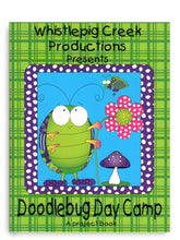 Load image into Gallery viewer, Doodlebug Day Camp Pattern Book
