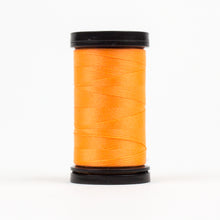 Load image into Gallery viewer, WonderFil Ahrora polyester thread glow in the dark spool orange
