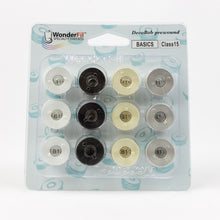 Load image into Gallery viewer, WonderFil DecoBob polyester sewing thread bobbins basic collection
