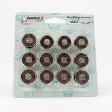 Load image into Gallery viewer, WonderFil DecoBob polyester sewing thread bobbins db403 brown
