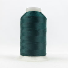 Load image into Gallery viewer, WonderFil DecoBob polyester sewing thread spool db509 dark green
