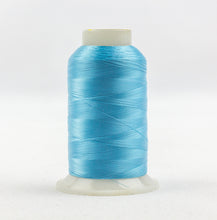 Load image into Gallery viewer, WonderFil InvisaFil 2500m Thread Spool Bright Turquoise
