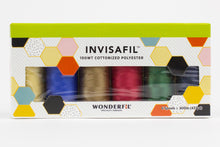 Load image into Gallery viewer, WonderFil InvisaFil polyester sewing thread collections b003 400m package
