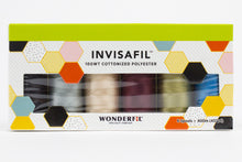 Load image into Gallery viewer, WonderFil InvisaFil polyester sewing thread collections b004 400m package
