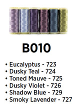 Load image into Gallery viewer, WonderFil InvisaFil polyester sewing thread collections b010 400m
