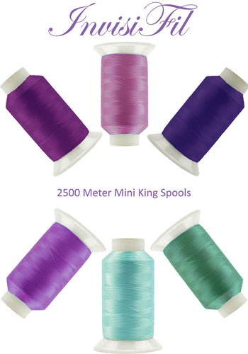 WonderFil InvsiaFil Sewing Thread 2500m Spools