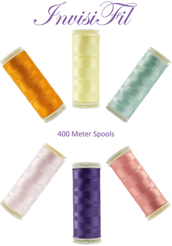 WonderFil InvisaFil Sewing Thread 400m Spools