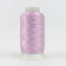 Load image into Gallery viewer, WonderFil Polyfast polyester sewing thread spool p1028 soft mauve
