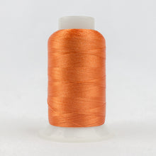 Load image into Gallery viewer, WonderFil Polyfast polyester sewing thread spool p1034 dark orange
