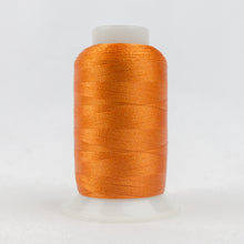 Load image into Gallery viewer, WonderFil Polyfast polyester sewing thread spool p1072 orange
