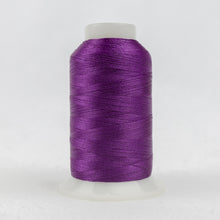Load image into Gallery viewer, WonderFil Polyfast polyester sewing thread spool p1096 bright mulberry
