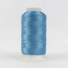 Load image into Gallery viewer, WonderFil Polyfast polyester sewing thread spool p2109 ocean blue
