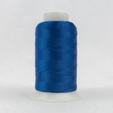 Load image into Gallery viewer, WonderFil Polyfast polyester sewing thread spool p2112 royal blue

