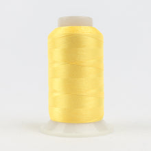 Load image into Gallery viewer, WonderFil Polyfast polyester sewing thread spool p3267 warm yellow
