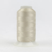Load image into Gallery viewer, WonderFil Polyfast polyester sewing thread spool p3268 silver sand

