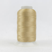 Load image into Gallery viewer, WonderFil Polyfast polyester sewing thread spool p3272 medium tan
