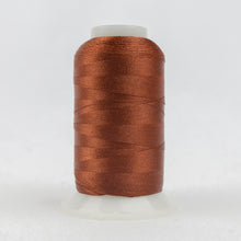 Load image into Gallery viewer, WonderFil Polyfast polyester sewing thread spool p4314 bright rust
