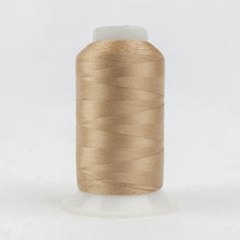 Load image into Gallery viewer, WonderFil Polyfast polyester sewing thread spool p4324 brown toast
