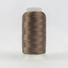 Load image into Gallery viewer, WonderFil Polyfast polyester sewing thread spool p4328 lasting cocoa
