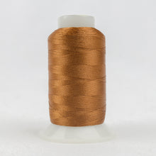 Load image into Gallery viewer, WonderFil Polyfast polyester sewing thread spool p4348 golden rust
