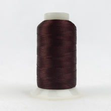 Load image into Gallery viewer, WonderFil Polyfast polyester sewing thread spool p4375 evening brandy
