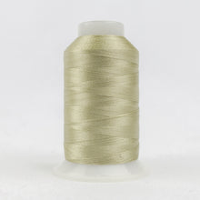 Load image into Gallery viewer, WonderFil Polyfast polyester sewing thread spool p5383 spun gold
