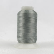 Load image into Gallery viewer, WonderFil Polyfast polyester sewing thread spool p5389 pearl grey
