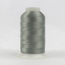 Load image into Gallery viewer, WonderFil Polyfast polyester sewing thread spool p5390 steel grey
