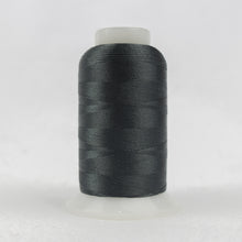 Load image into Gallery viewer, WonderFil Polyfast polyester sewing thread spool p5399 grey pewter
