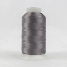 Load image into Gallery viewer, WonderFil Polyfast polyester sewing thread spool p5421 sterling
