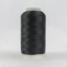 Load image into Gallery viewer, WonderFil Polyfast polyester sewing thread spool p5458 midnight grey
