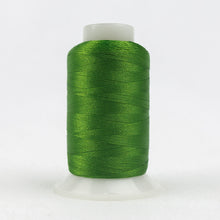 Load image into Gallery viewer, WonderFil Polyfast polyester sewing thread spool p6487 bright green
