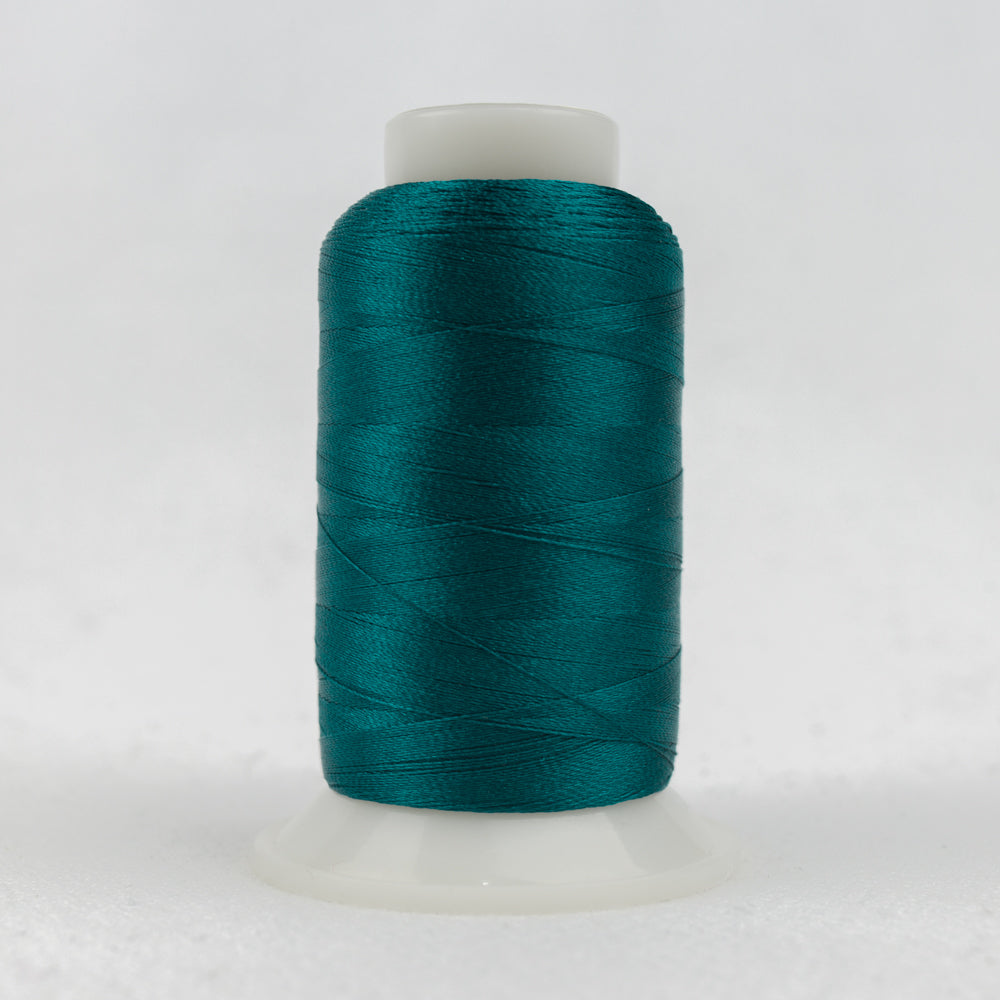 WonderFil Polyfast polyester sewing thread spool p6516 teal blue