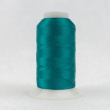 Load image into Gallery viewer, WonderFil Polyfast polyester sewing thread spool p6543 pacific blue
