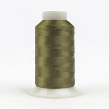 Load image into Gallery viewer, WonderFil Polyfast polyester sewing thread spool p9047 dried herb
