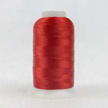 Load image into Gallery viewer, WonderFil Polyfast polyester sewing thread spool p9148 high risk red
