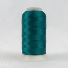 Load image into Gallery viewer, WonderFil Polyfast polyester sewing thread spool p9430 pagoda blue
